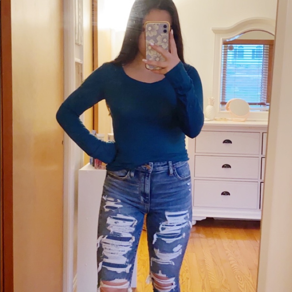 Turquoise Long Sleeve